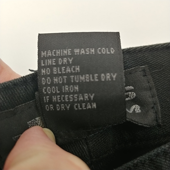 Votre Nom Bootcut Jeans Womens 2 Mid Rise Black Stretch Denim 26 X 31 - Picture 8 of 10